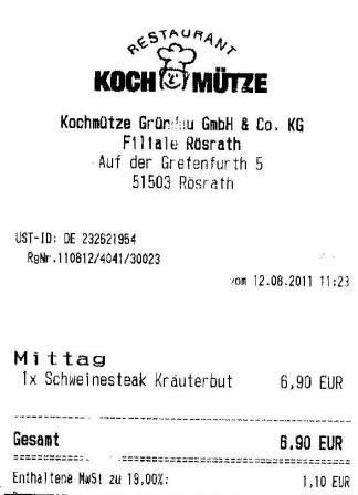 pkey Hffner Kochmtze Restaurant